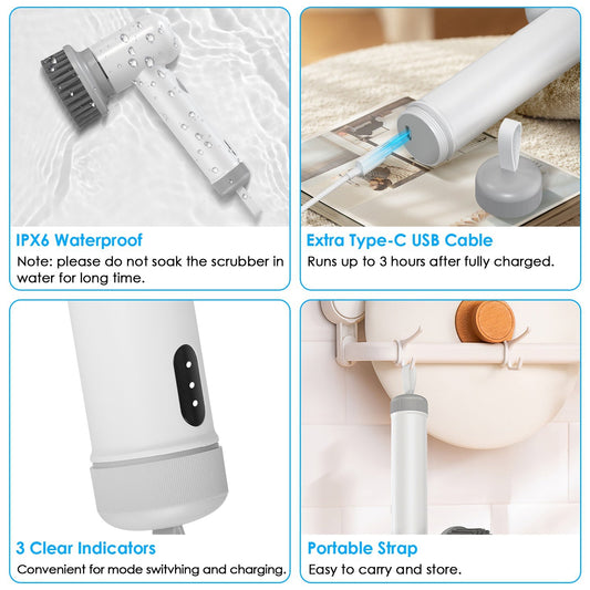 Cordless Electric Cleaning Brush