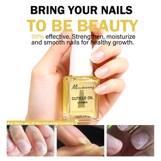 12ml Nails Growth Promoting Nutrient Oil For Repairing Soft And Thin Layered Nails, Nail layering High Quality Nail Care Oil