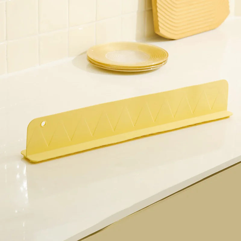 Silicone Sink Baffle Splash Guard Waterproof Splatter with Suction Cup Non Slip Water Dam For Washing Dishes Kitchen Supplies 