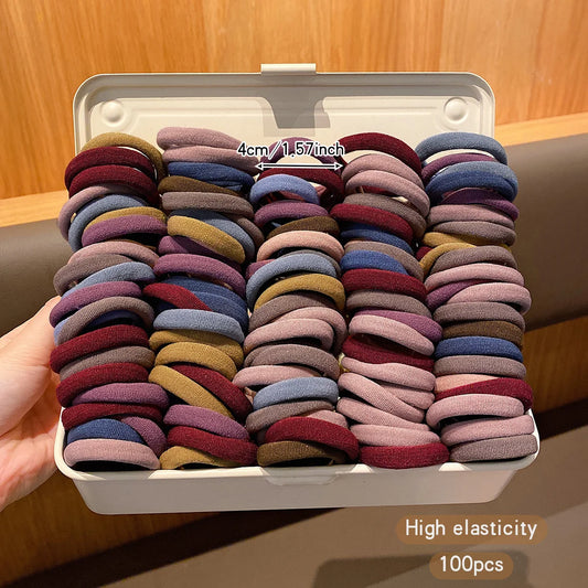 Seamless High-Elasticity Hair Ties