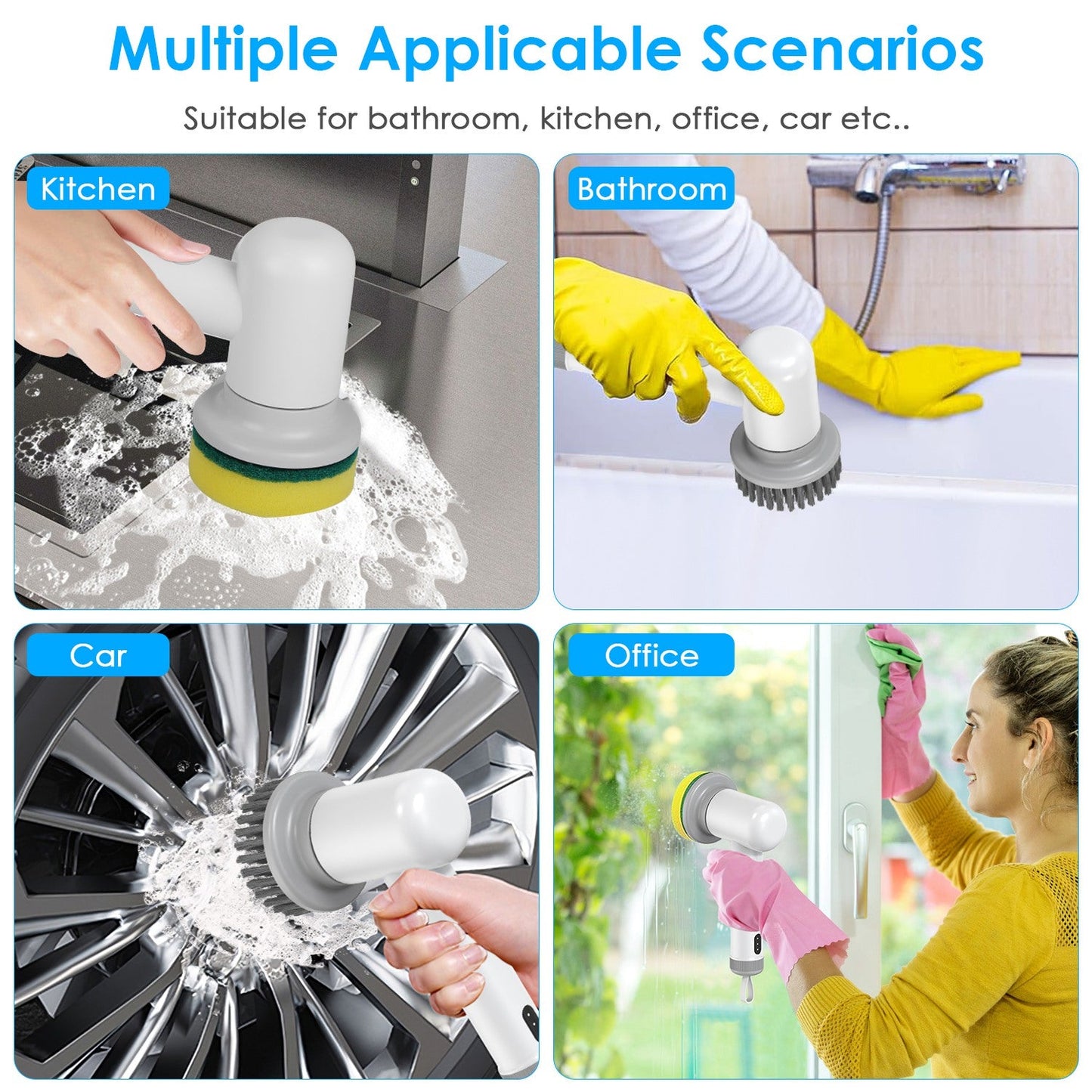Cordless Electric Cleaning Brush
