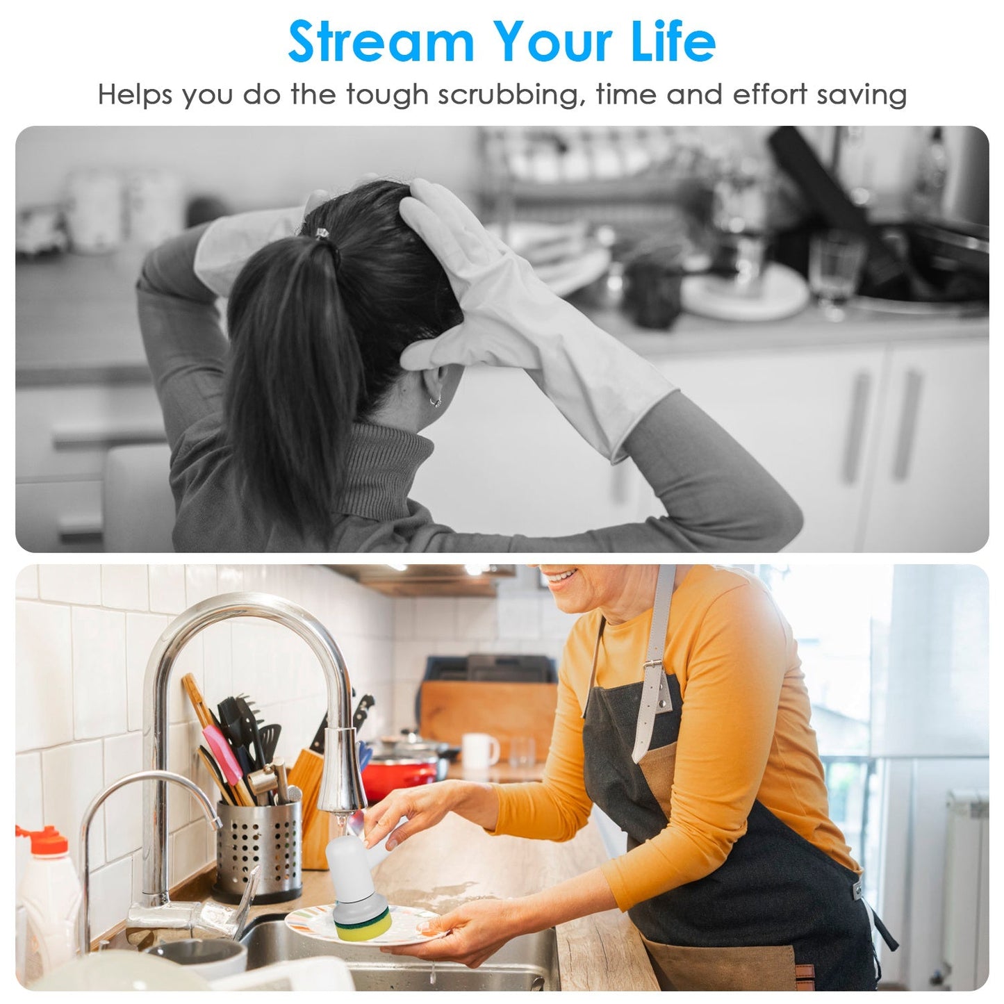 Cordless Electric Cleaning Brush