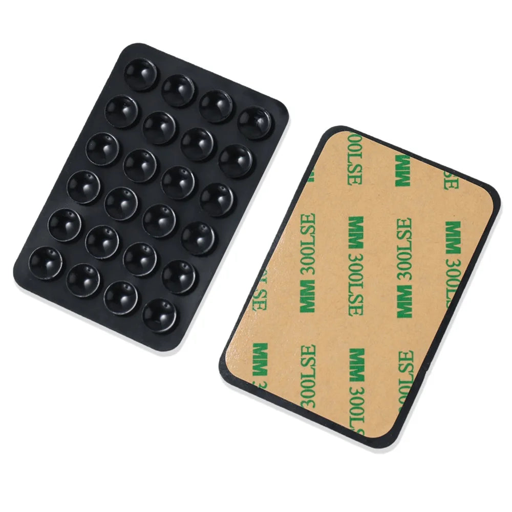 Universal Phone Stands Anti Slip Silicone Suction Cup Holder Multifunctional Backed Adhesive Phone Fixing Suction Cup Stand