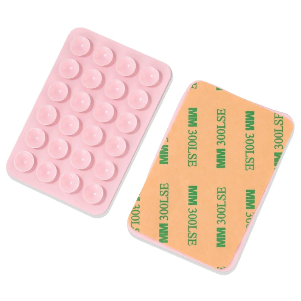Universal Phone Stands Anti Slip Silicone Suction Cup Holder Multifunctional Backed Adhesive Phone Fixing Suction Cup Stand
