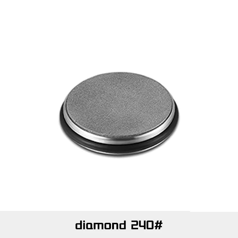 Rolling Knife Sharpener Double Sided Diamond Sharpening Stone 15/20° Degree Magnetic Angle Roller Sharpening for Kitchen Knives