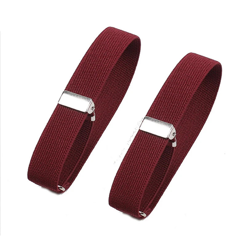 Adjustable Elastic Shirt Garters