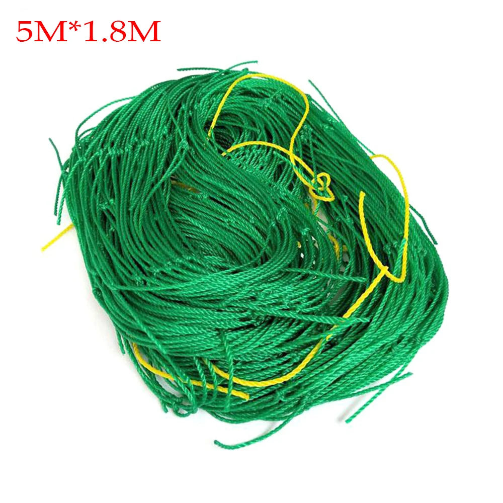 NEW Hi-quality Nylon Garden Netting Loofah Morning Glory Flowers Vine Plants Climbing Net Cucumber Vine Grow Holder Brackets