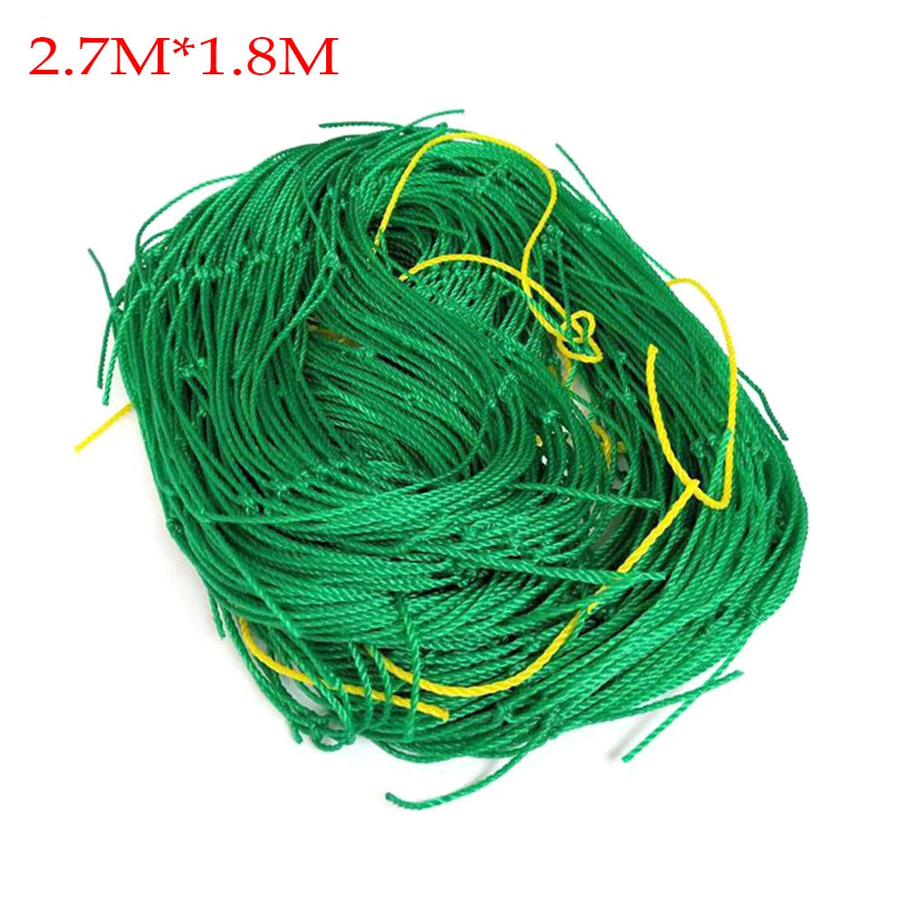 NEW Hi-quality Nylon Garden Netting Loofah Morning Glory Flowers Vine Plants Climbing Net Cucumber Vine Grow Holder Brackets