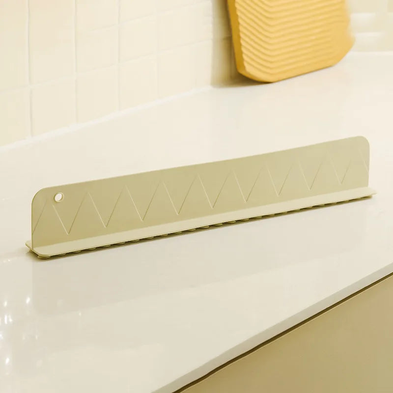 Silicone Sink Baffle Splash Guard Waterproof Splatter with Suction Cup Non Slip Water Dam For Washing Dishes Kitchen Supplies ﻿