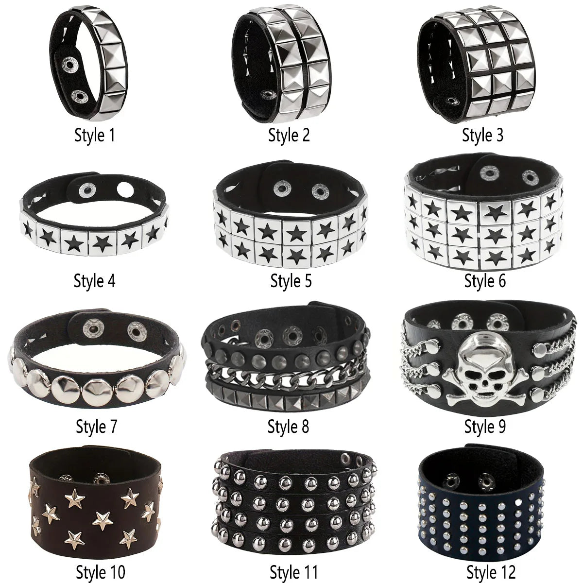Gothic Multi-Layer Bracelet