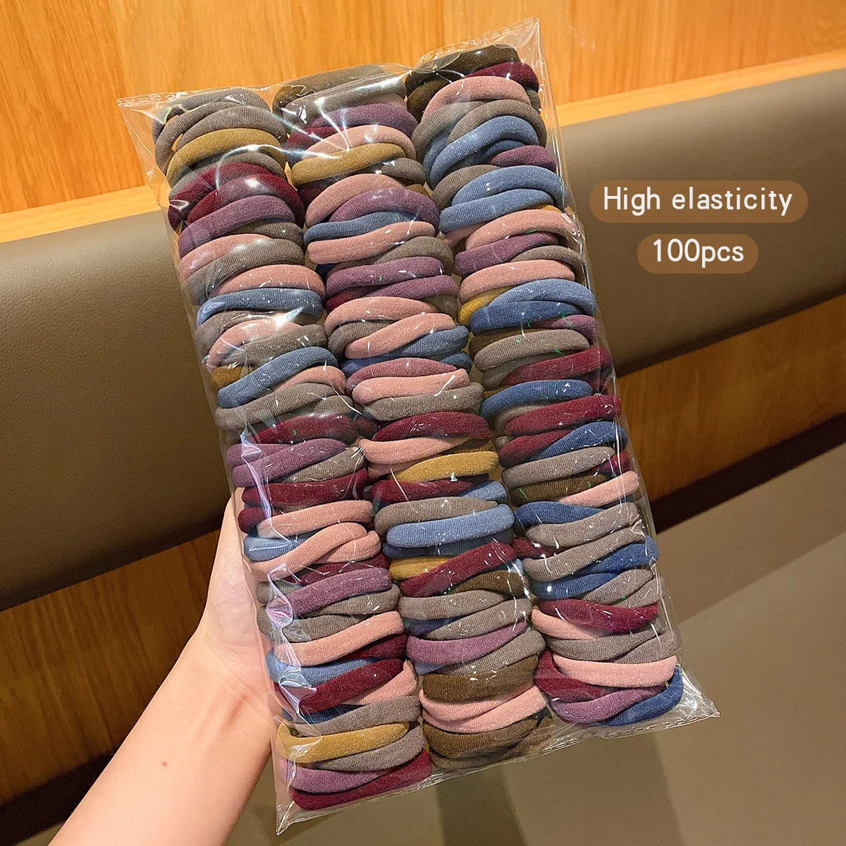 Seamless High-Elasticity Hair Ties