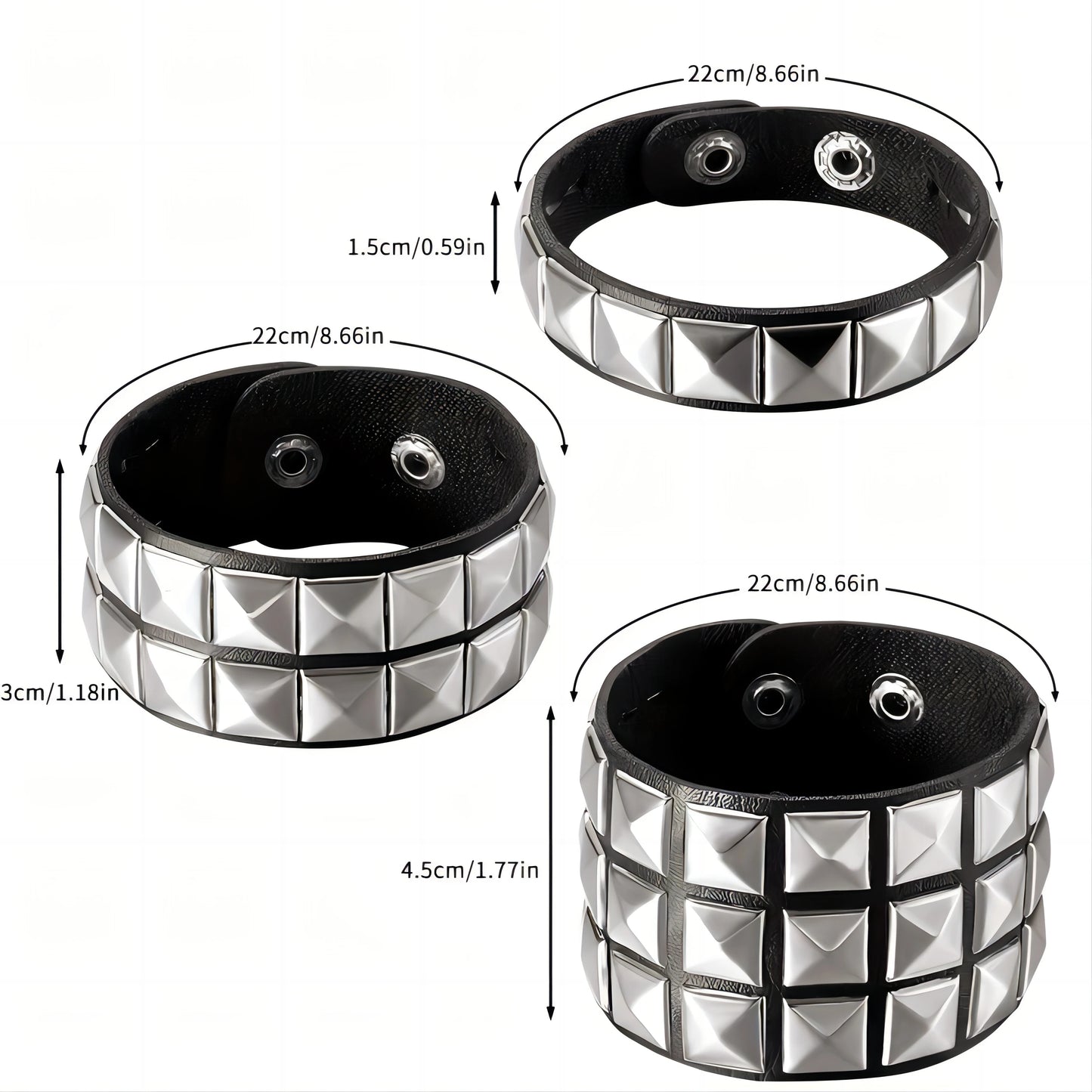 Gothic Multi-Layer Bracelet