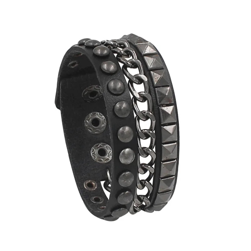 Gothic Multi-Layer Bracelet