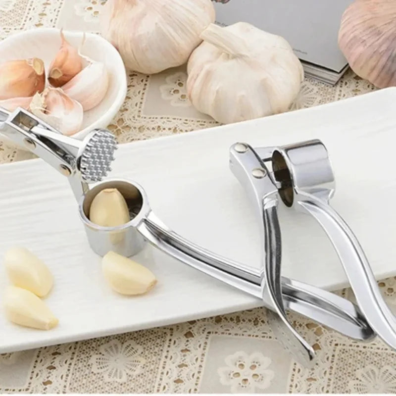 Kitchen Aluminum Alloy Garlic Grinder, Extruder, Manual Press, Grinding Tools, Kitchen Small Tools