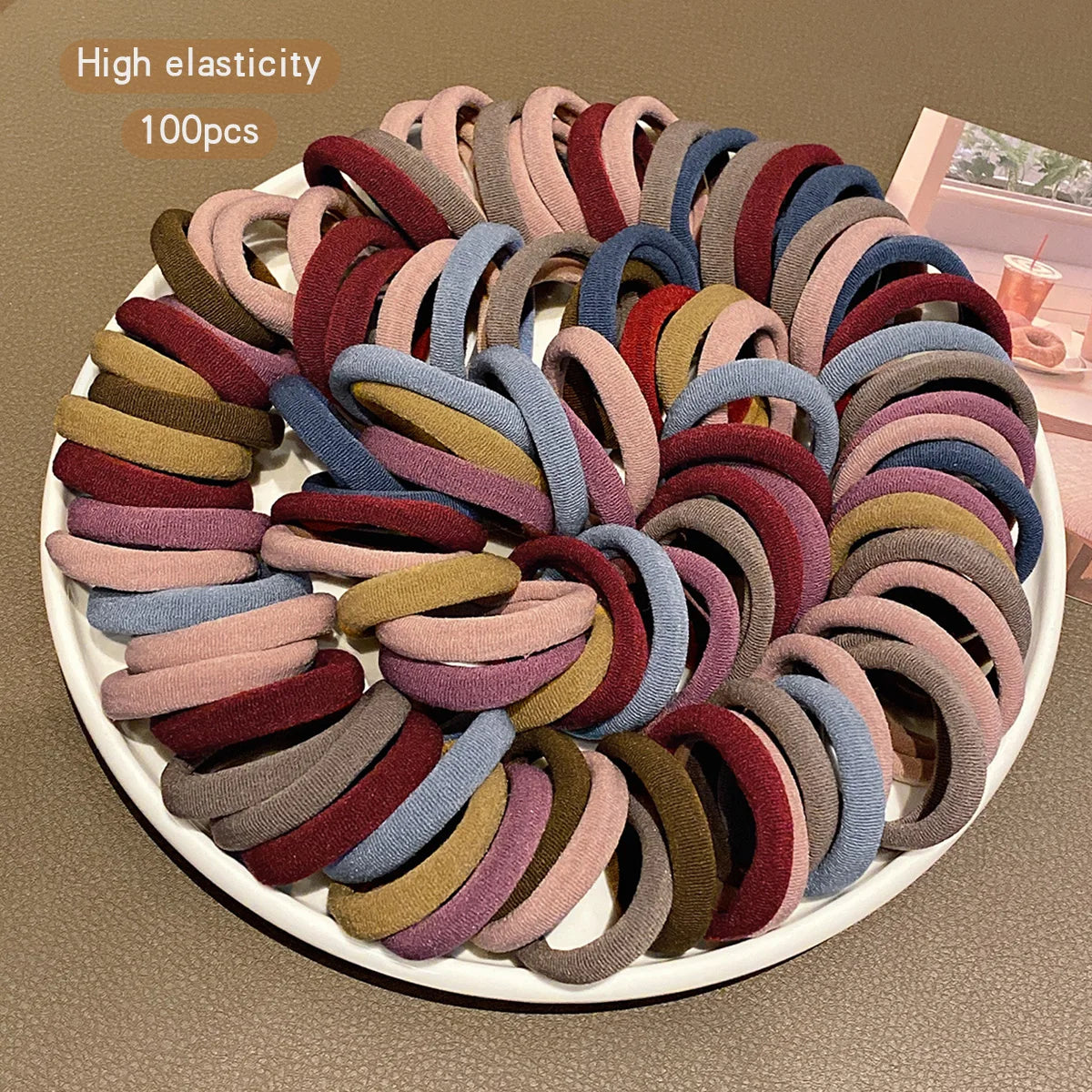 Seamless High-Elasticity Hair Ties