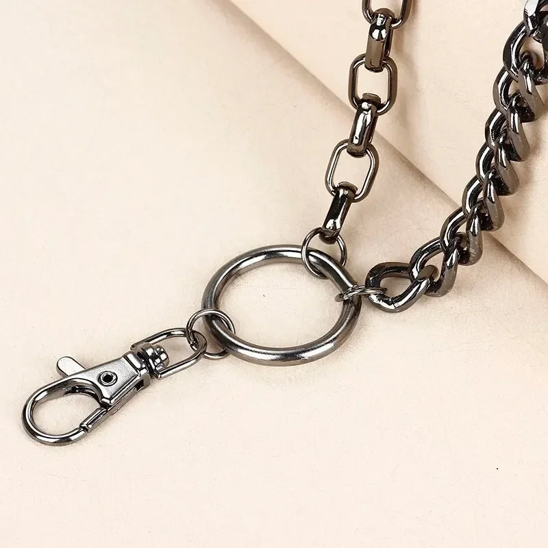 Punk Rock Spike Waist Chain
