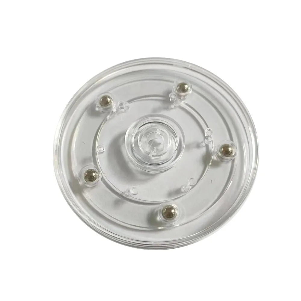 Lazy Susan Jewelry Decor Acrylic Turntable 360 Rotating Swivel Holder Display Stand Jewelry Display Multifunctional