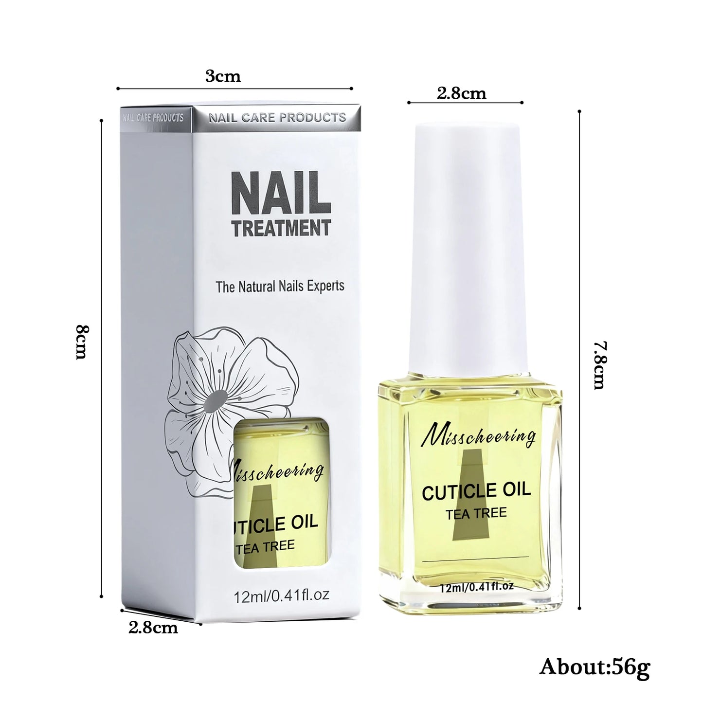 12ml Nails Growth Promoting Nutrient Oil For Repairing Soft And Thin Layered Nails, Nail layering High Quality Nail Care Oil
