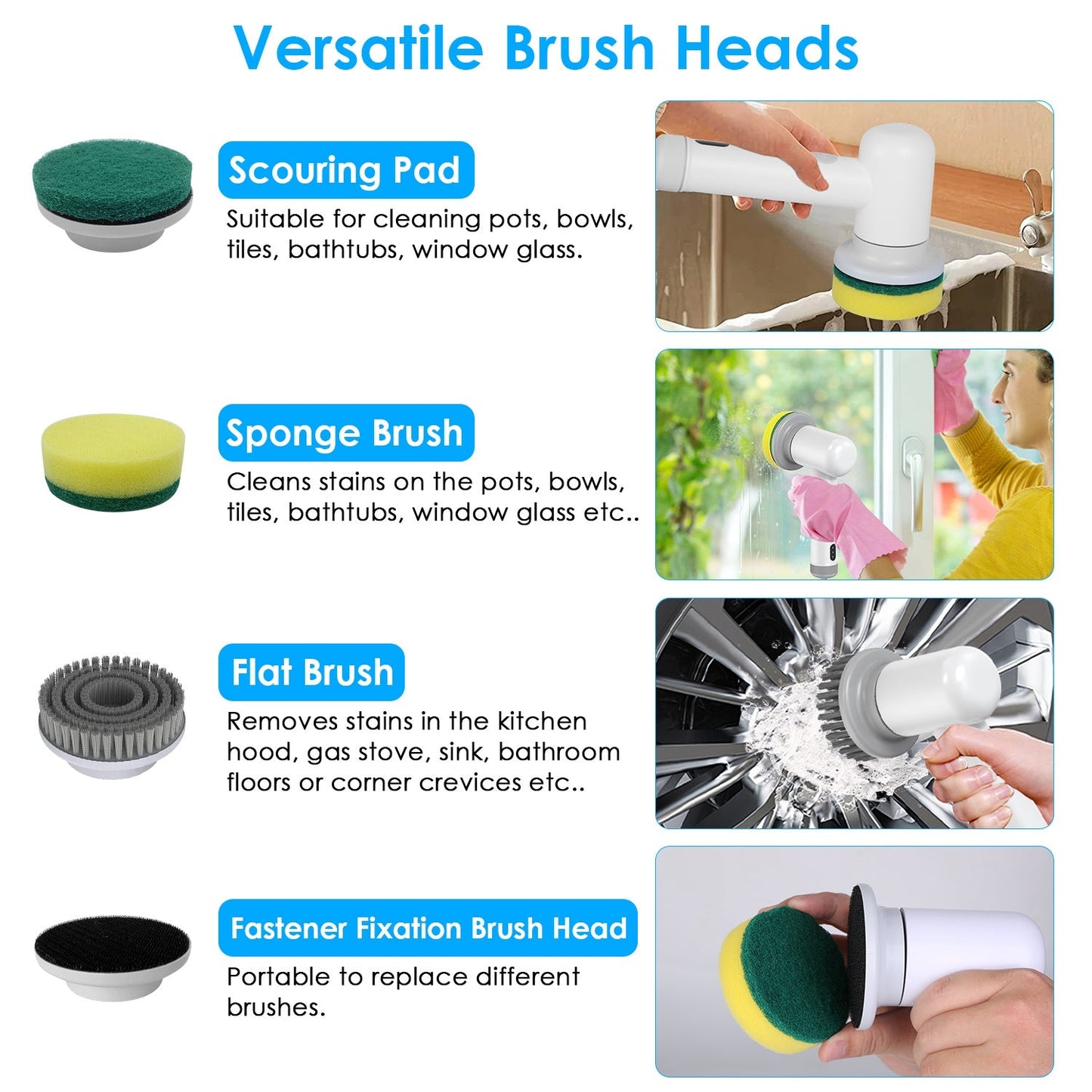 Cordless Electric Cleaning Brush