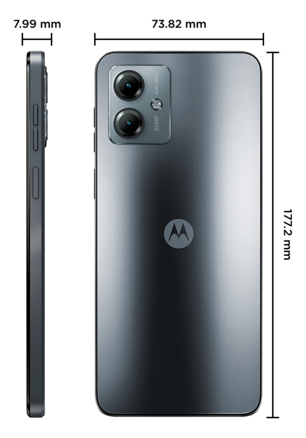 Smartphone Moto G14 Dual Sim 6,5 128gb 4gb Ram Grafite Motorola - Image 6