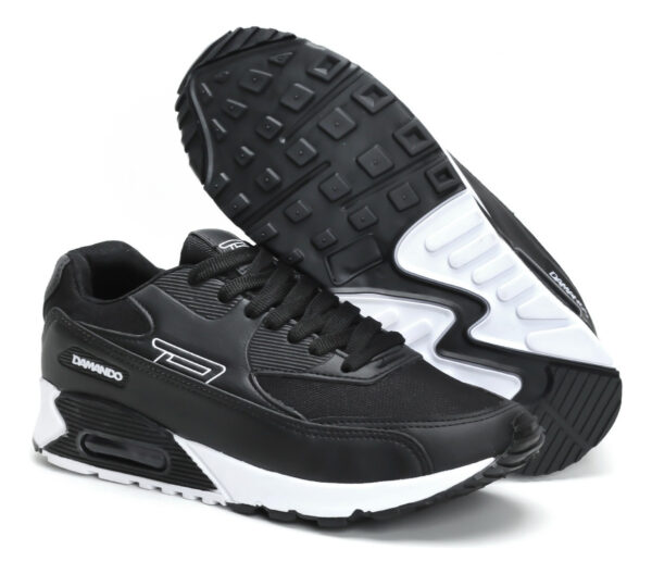 Combo 2 Pares Tênis Esportivo P Academia Caminhada + Relógio - Image 58