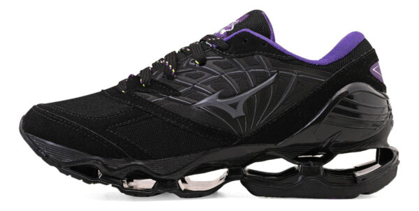 Tenis Ls Flor De Lotus Wave Premium Importado + Frete Preto Roxo Lotus 41 Br - Image 2