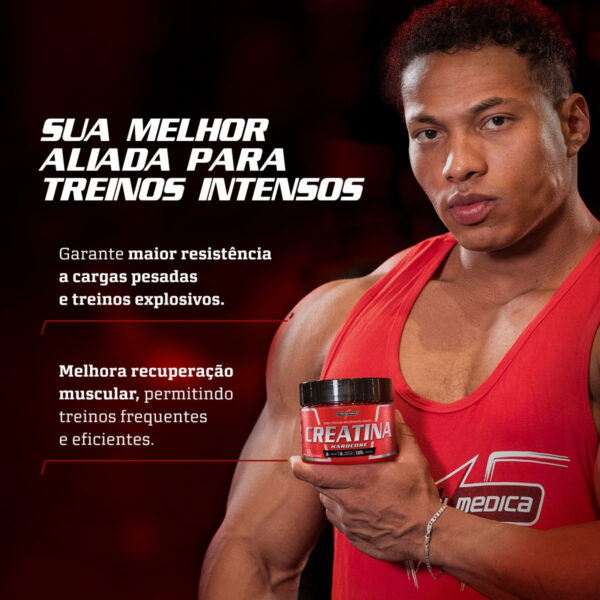 Creatina Integralmedica 100% Pura 300g - Força, Resistência E Energia Para Alta Performance Nos Treinos - Image 4