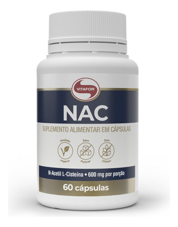 Nac 60 Cápsulas Vitafor - Image 3