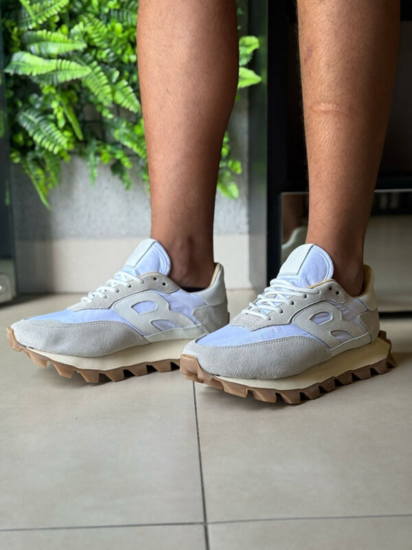 Tenis Reserva Yankee Importado Couro Legitimo Masculino Nude Lisa 40 Br - Image 5