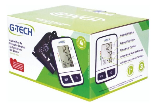 Aparelho Medidor De Pressão Digital De Braço Bpsp11 G-tech - Image 2