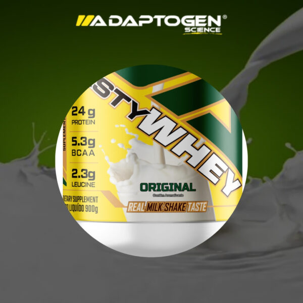 Suplemento En Pó Adaptogen Science Tasty Whey Gourmet Proteínas Sabor Original X 900g - Image 7