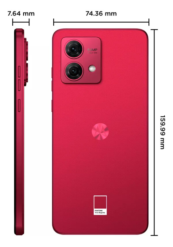 Smartphone Motorola Moto G84 5g - 256gb 16gb (8gb Ram+8gb Ram Boost) 50mp Ultra-pixel Ai Camera Tela Poled Nfc - Viva Magenta - Image 6
