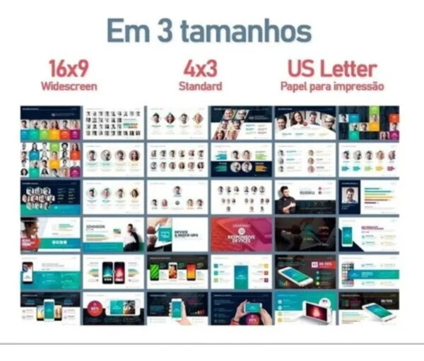 32 Mil Slides E Mockups Editáveis Powerpoint - Profissional - Image 2