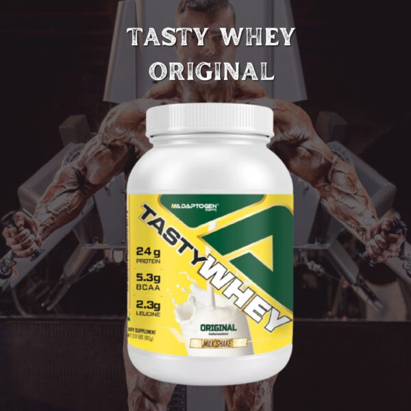 Suplemento En Pó Adaptogen Science Tasty Whey Gourmet Proteínas Sabor Original X 900g - Image 10