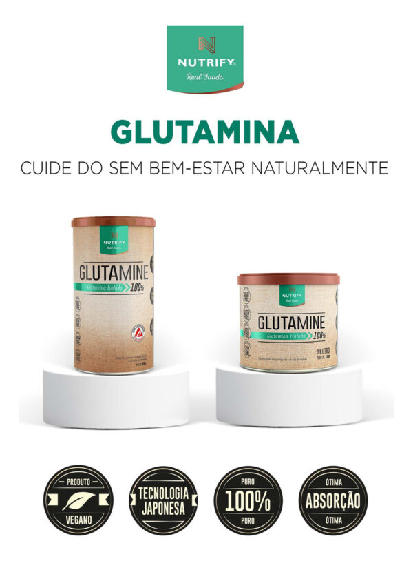 Nutrify Glutamine L-glutamina Isolada 500g - Image 5