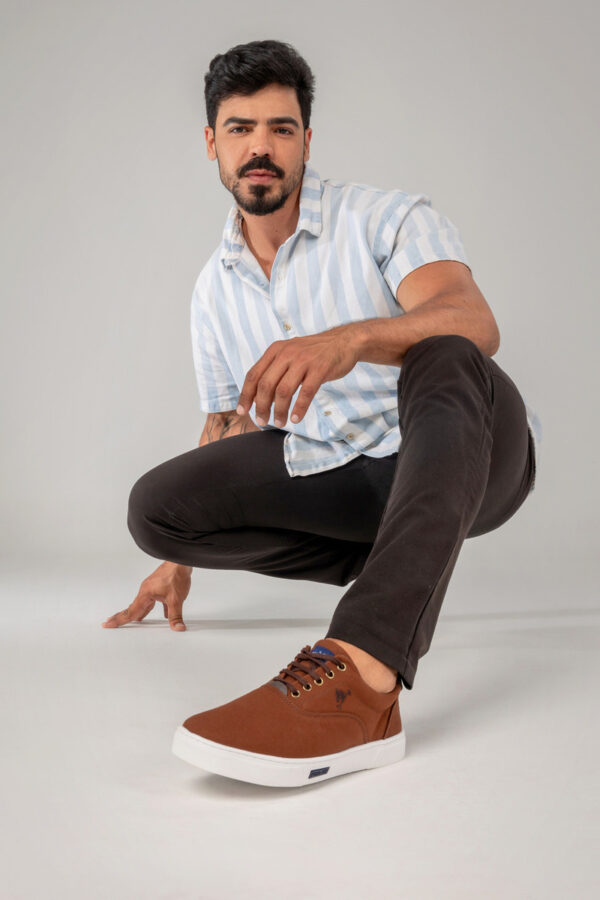 Tenis Sapatenis Sapato Masculino Polo Joy Casual + Relógio - Image 37