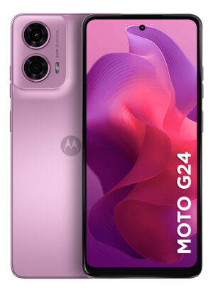 Smartphone Motorola Moto G24 256gb 8gb (4gb Ram +4gb Ram Boost) Ai Camera 50mp Night Vision - Rosa