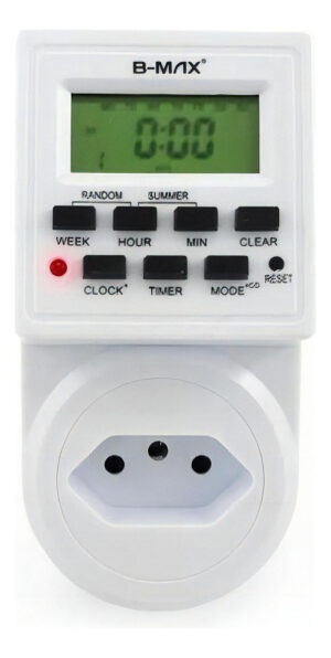 Timer Temporizador Digital Programavel Bivolt Bmax Bm002