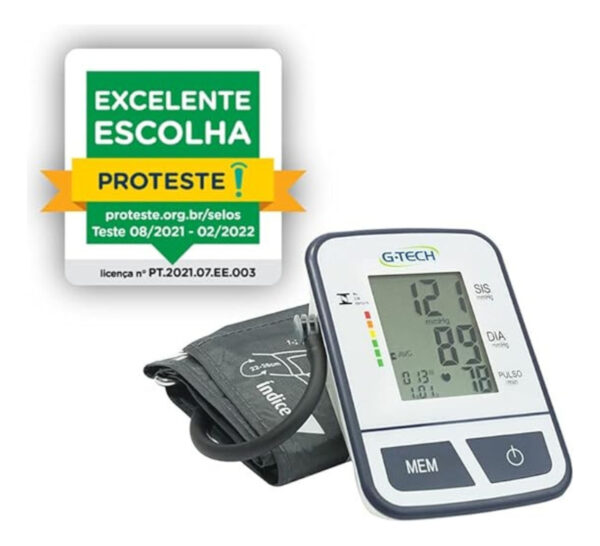 Aparelho Medidor De Pressão Digital De Braço Bpsp11 G-tech - Image 4