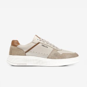Tênis Casual Masculino Sneaker Ferracini Logan Em Couro