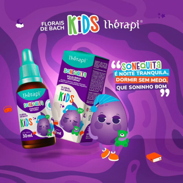 Floral De Bach Kids Sonequita 30ml Thérapi Sabor Sem Sabor - Image 3