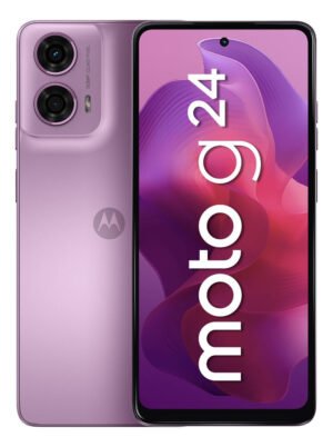 Smartphone Motorola Moto G24 - 128gb 8gb (4gb Ram+4gb Ram Boost) Ai Camera 50mp Night Vision - Rosa