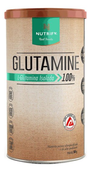 Nutrify Glutamine L-glutamina Isolada 500g