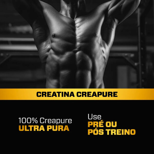 Creatina Creapure® 300g - 100% Pura E Produzida Com Matéria-prima Alemã - 3vs Nutrition - Image 4