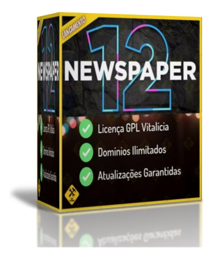 Newspaper Tema WordPress Licença Vitalícia Envio Imediato