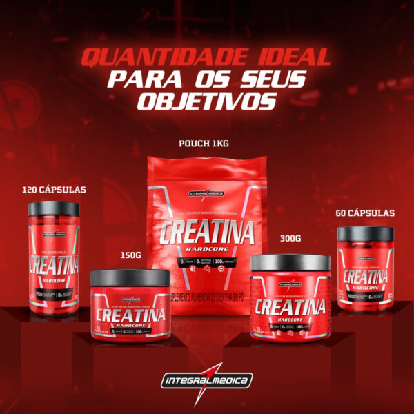 Creatina Integralmedica 100% Pura 300g - Força, Resistência E Energia Para Alta Performance Nos Treinos - Image 5