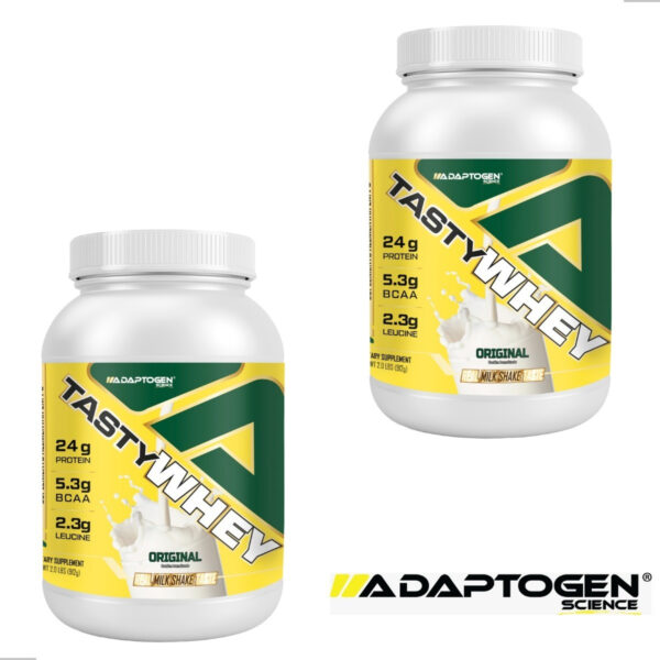 Suplemento En Pó Adaptogen Science Tasty Whey Gourmet Proteínas Sabor Original X 900g - Image 6