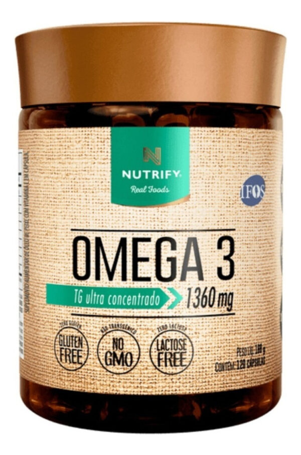 Nutrify Ômega 3 Tg Ultraconcentrado - 120 Cápsulas