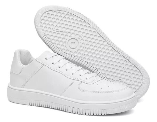 Sapatenis Tenis Couro Air Masculino Antiderrapante +brinde - Image 9