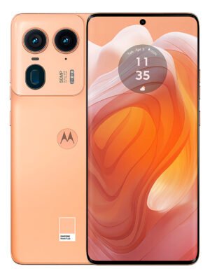 Smartphone Motorola Edge 50 Ultra 5g - 512gb 24gb (12gb Ram+12gb Ram Boost) 50mp Ultra-pixel Ai Camera Ip68 Nfc - Peach Fuzz